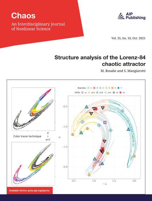 Structure analysis of the Lorenz-84 chaotic attractor cover