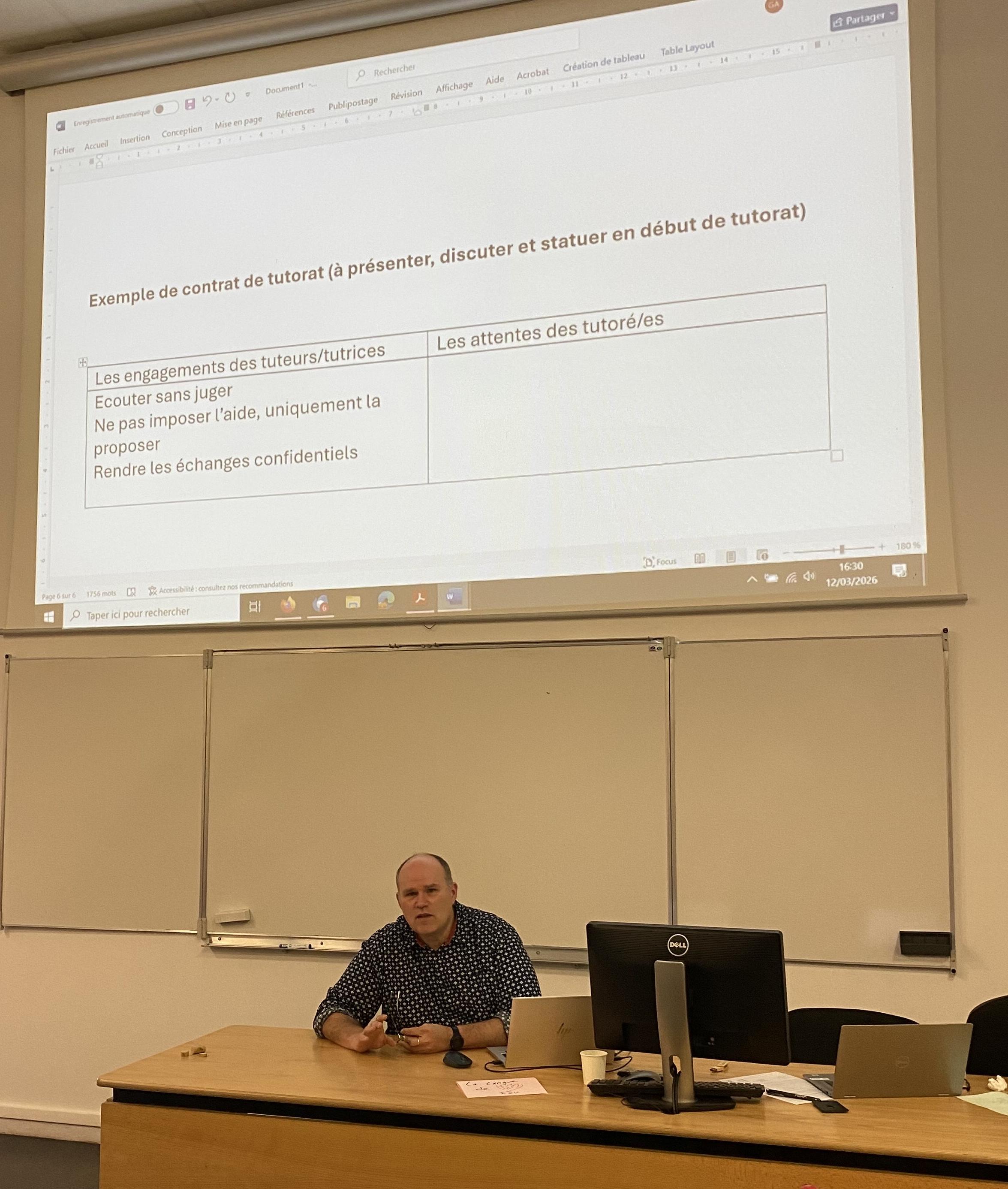 intervention de Sylvain Connac